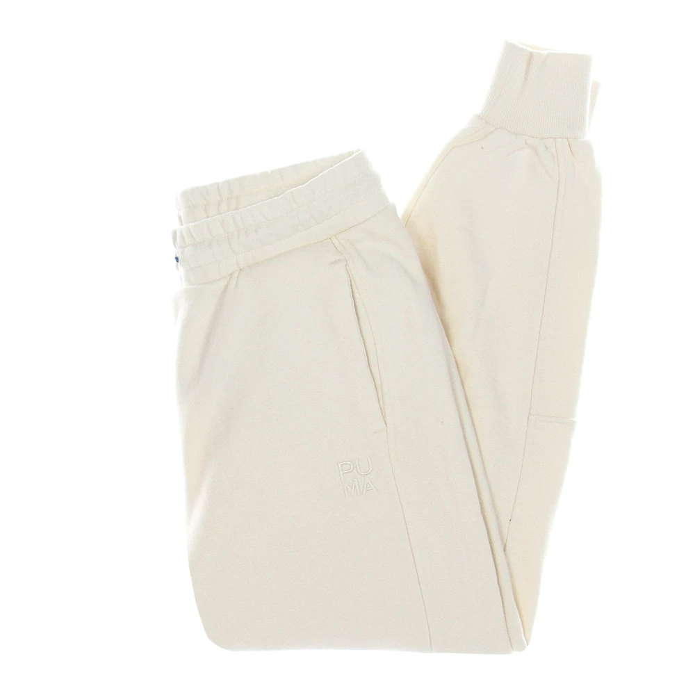 Puma Lichtgewicht trainingsbroek voor vrouwen Beige Dames