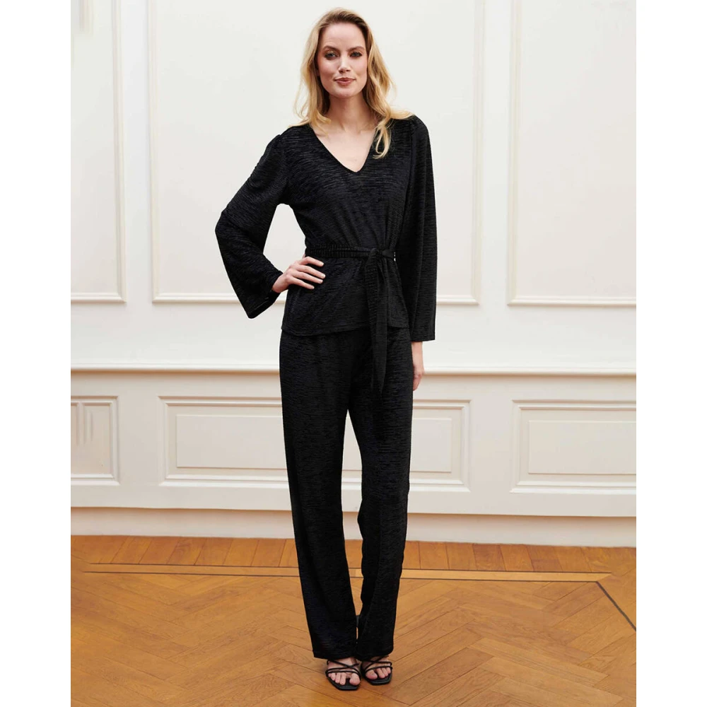 Lofty Manner Chella Broek Pk213 Black Dames