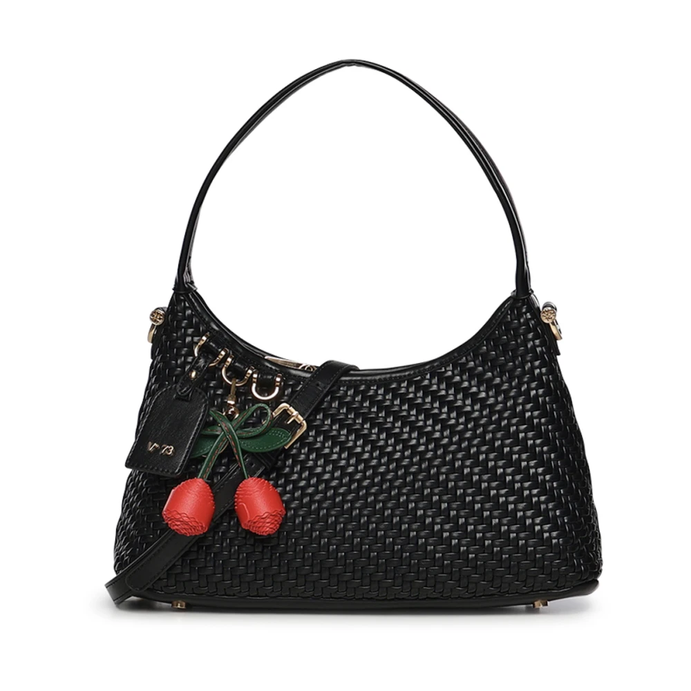 V73 Donna Nero - Shoulder Bag - Bags - One Size