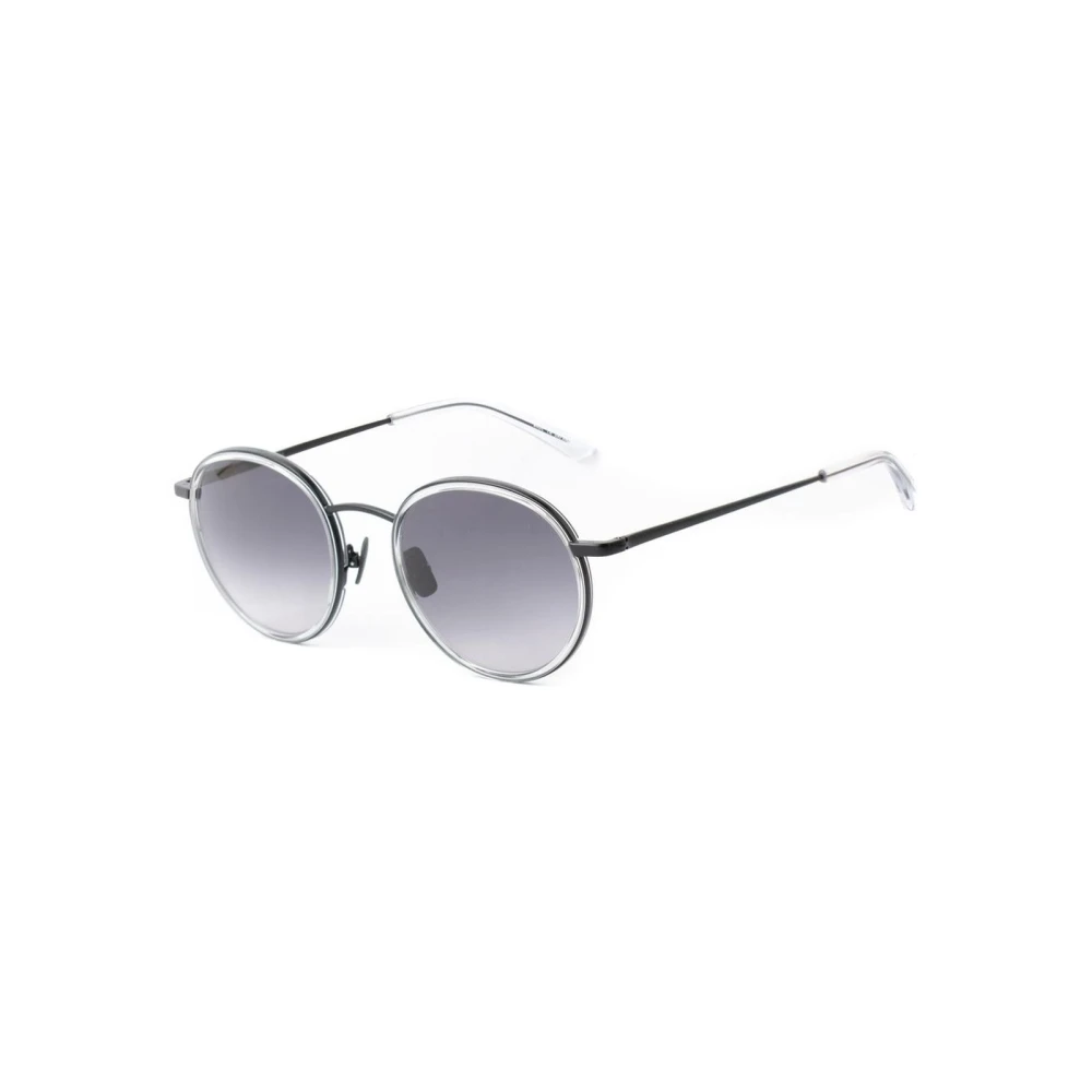 Belstaff Unisex Gray Titanium Frame Sunglasses