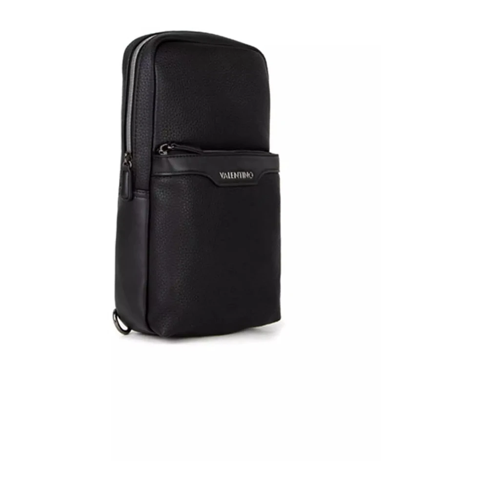 Valentino By Mario Valentino Men's Black Cross Body Messenger, One Size, Efeo Shoulder Bag