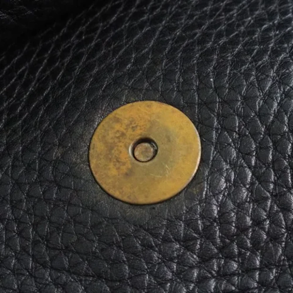 Celine Vintage Pre-owned Leather celine-bags Black Dames