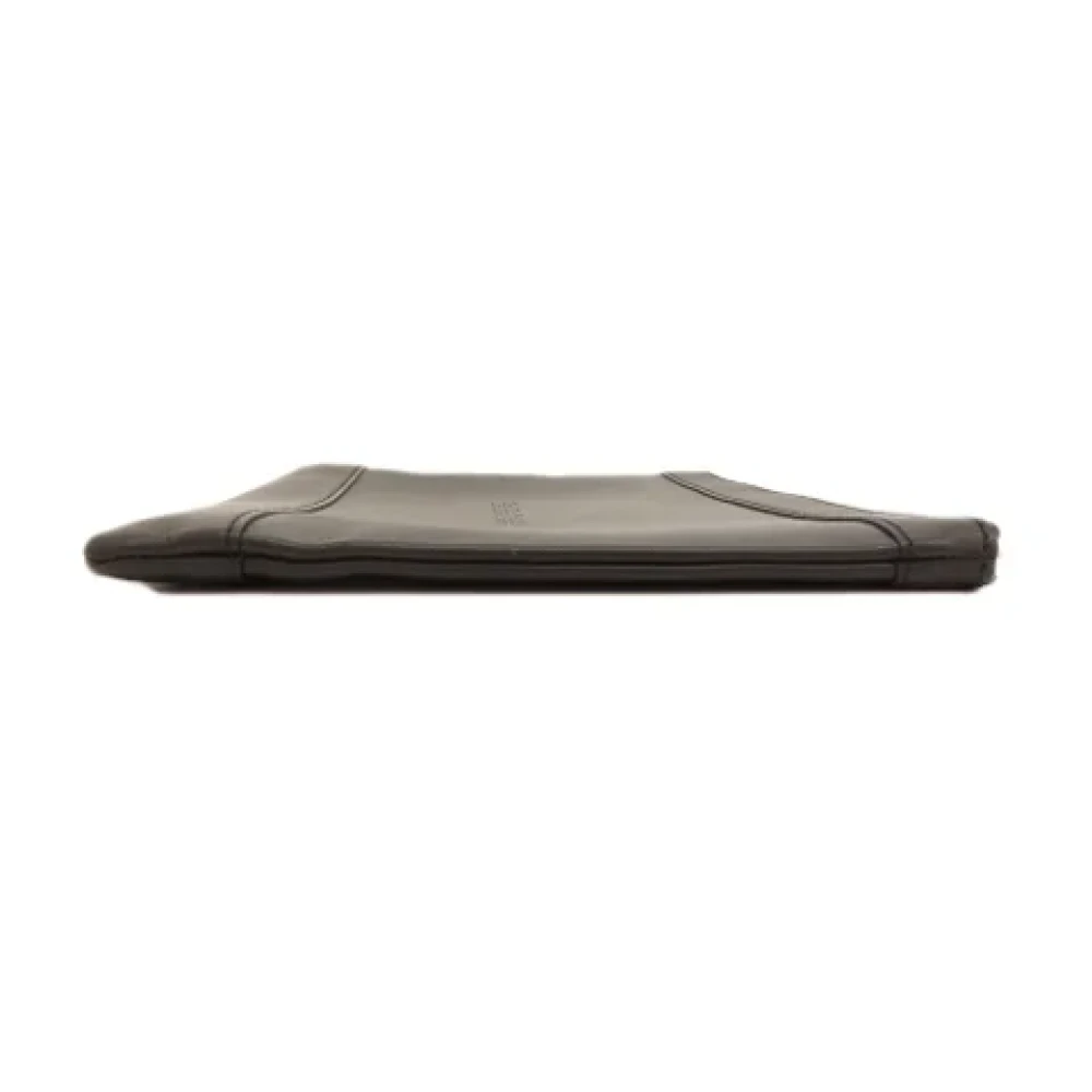 Balenciaga Vintage Pre-owned Leather clutches Black Dames