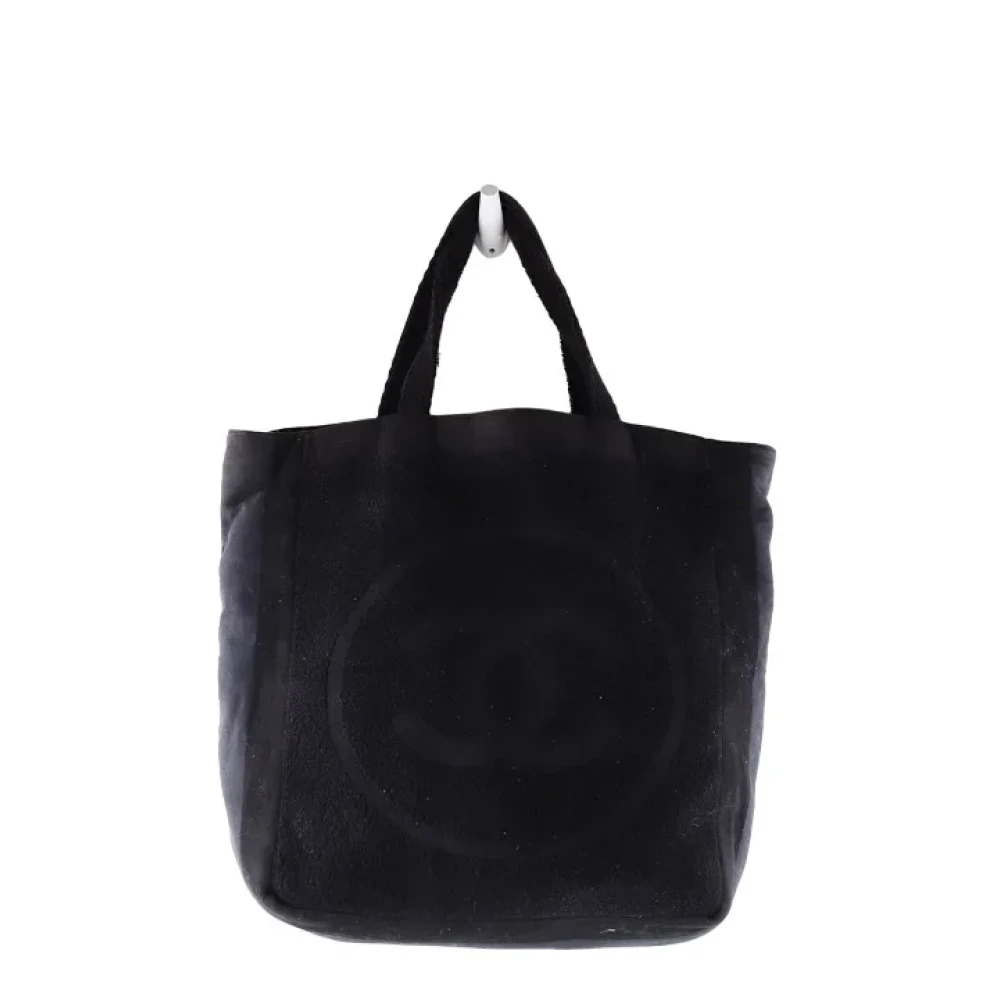 Chanel Vintage Pre-owned Cotton chanel-bags Black Dames