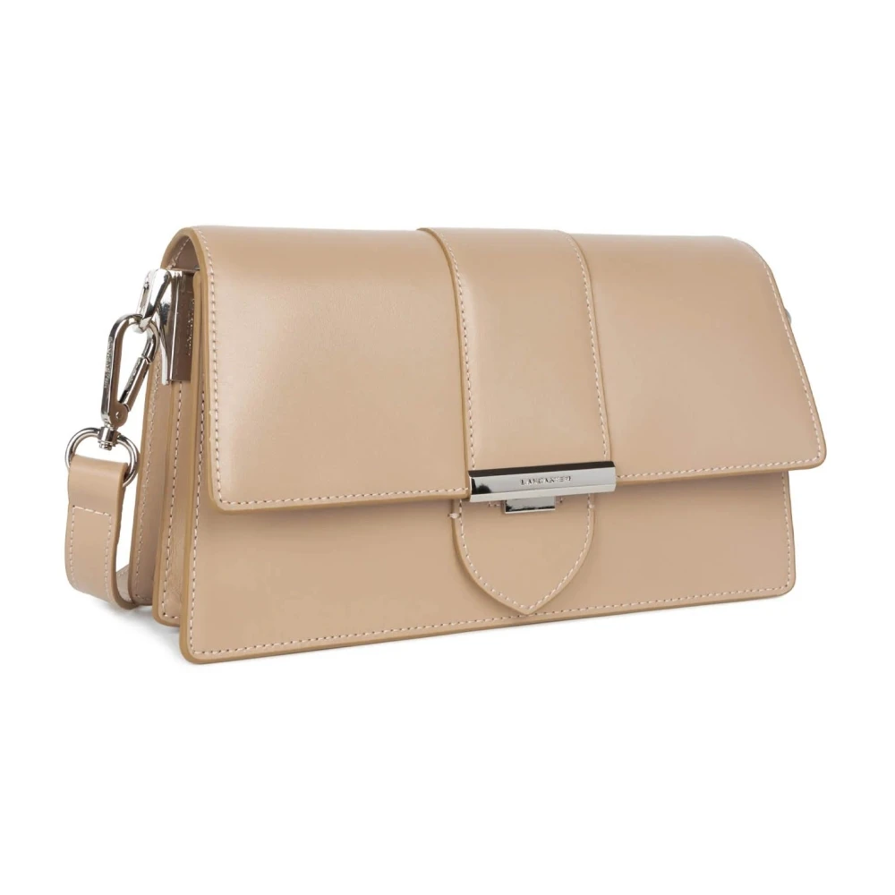 Lancaster Klep Crossbody Tas Paris Ily Beige Dames