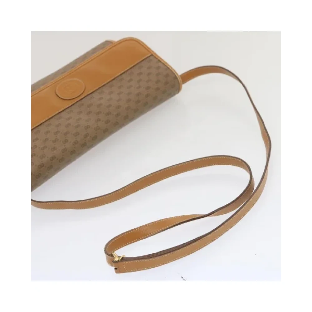 Gucci Vintage Pre-owned Crossbody Bag Beige Dames