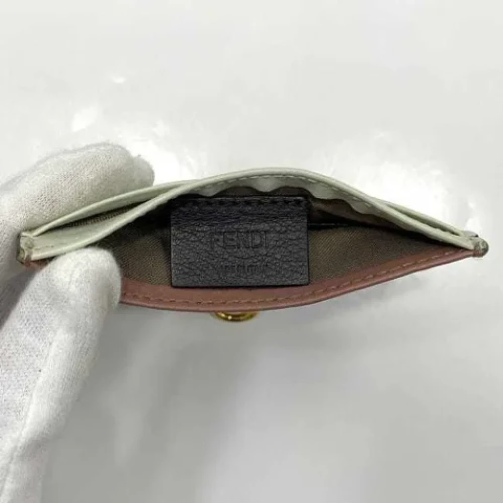 Fendi Vintage Pre-owned Leather wallets Pink Dames