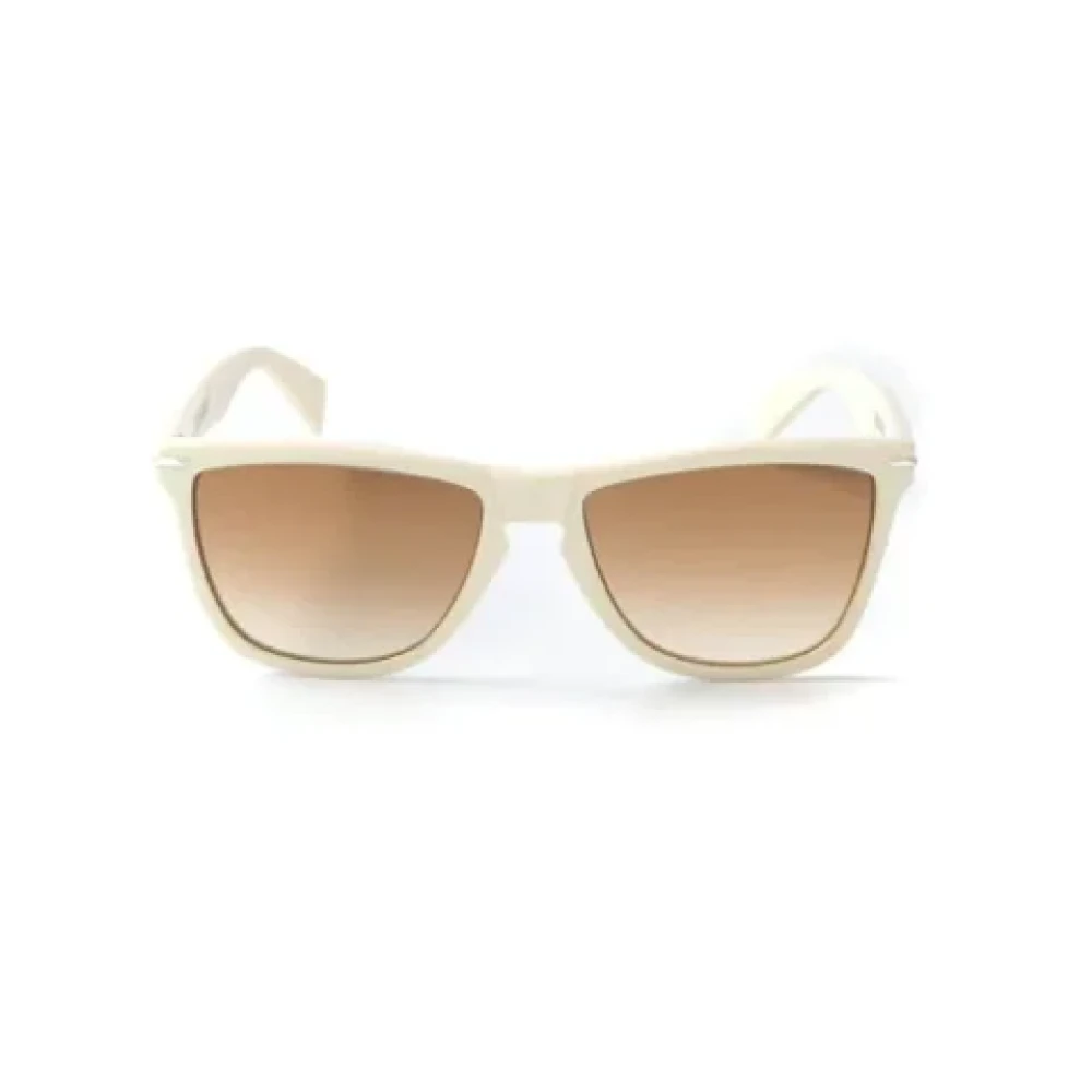 Versace Pre-owned Acetate sunglasses Beige Dames