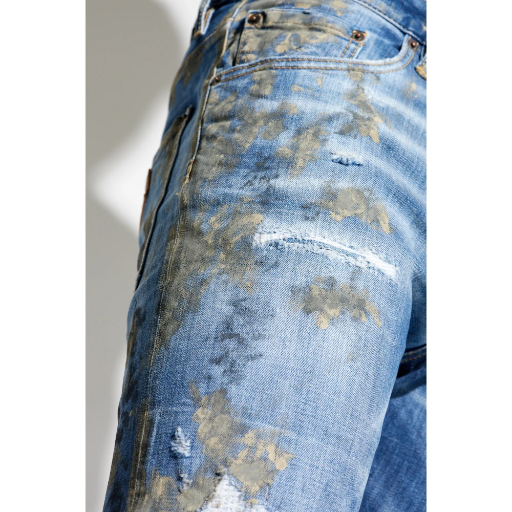 Dsquared2 Skater Jeans Blue Heren