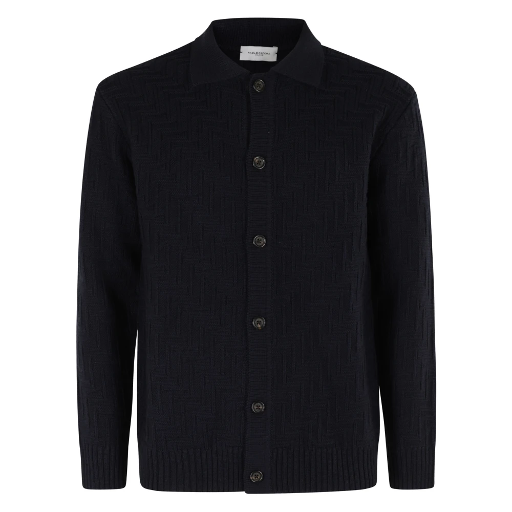 Knitwear > Cardigans - - Paolo Pecora - Modalova