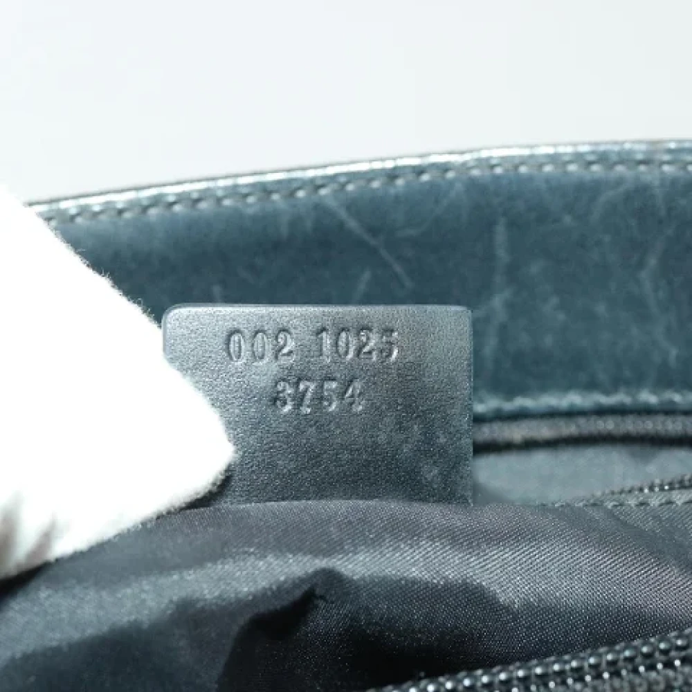 Gucci Vintage Pre-owned Fabric gucci-bags Black Dames
