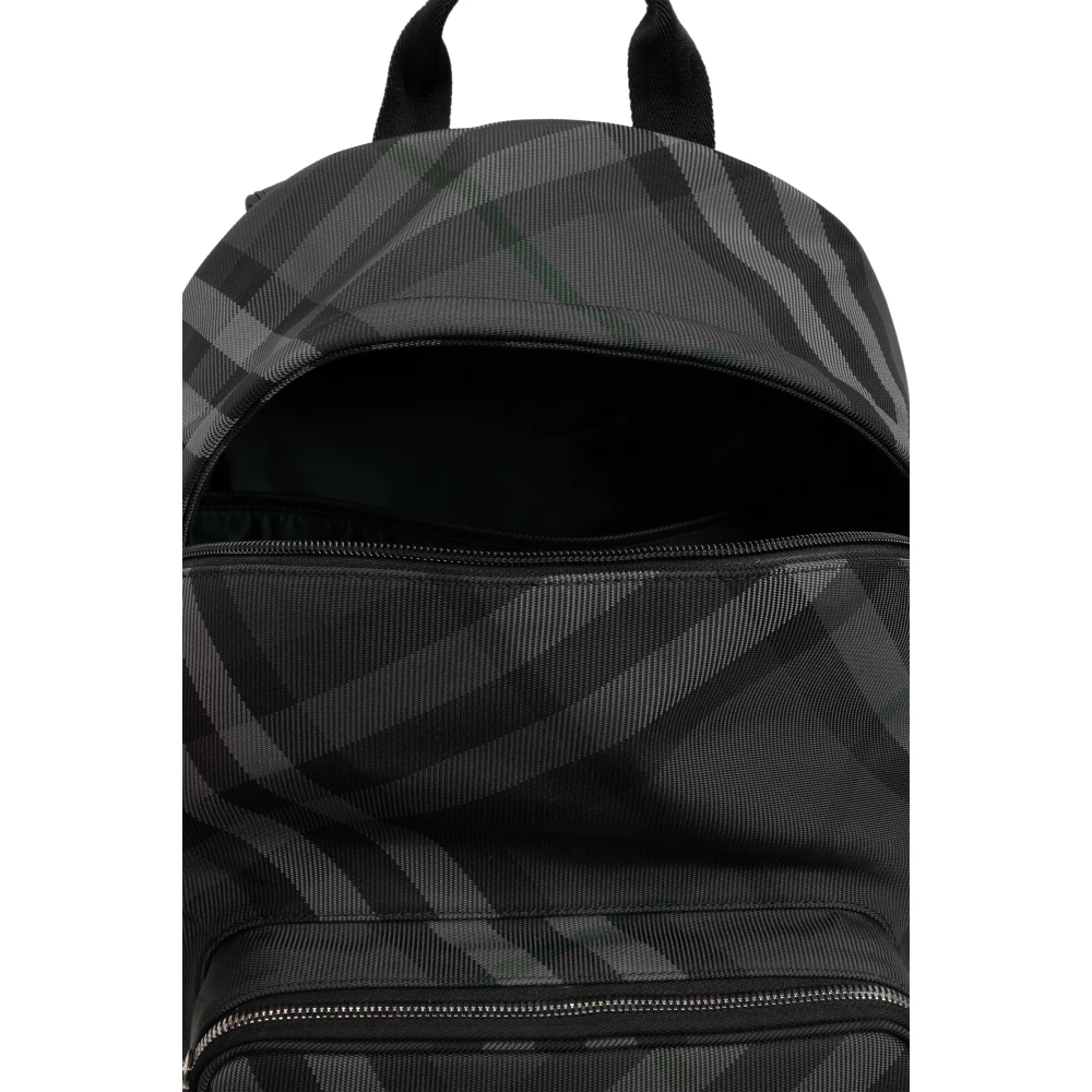 Burberry Rugzak met ruitpatroon Black Heren
