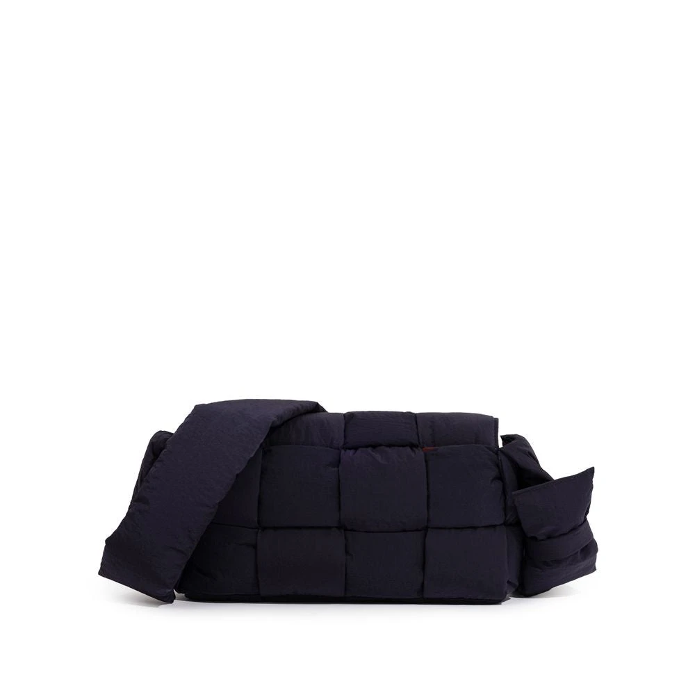 Bottega Veneta Marineblauwe Nylon Tech Cassette Tas Blue Heren