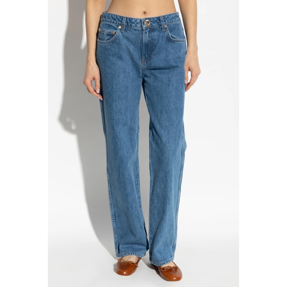 Cult Gaia Jeans met rechte pijpen Blue Dames