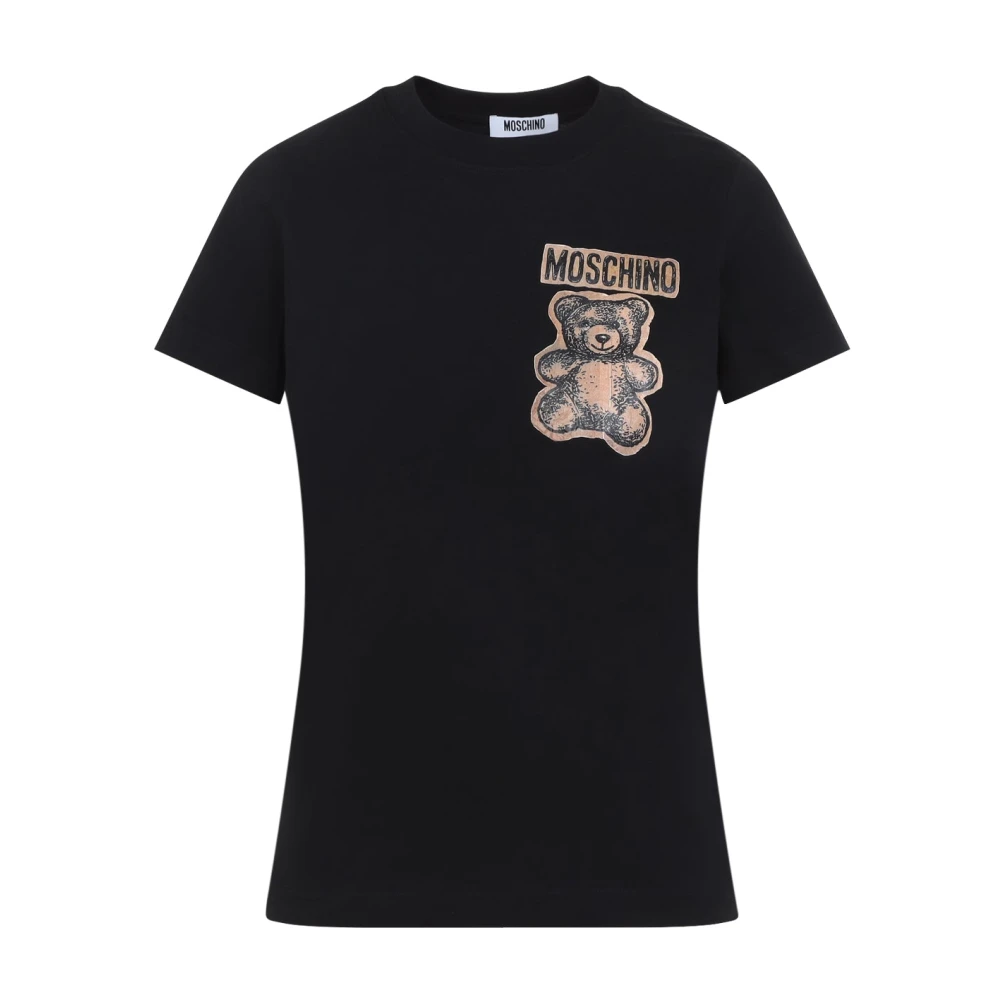 Moschino Women's Black T-Shirts, Xs, T-Shirt