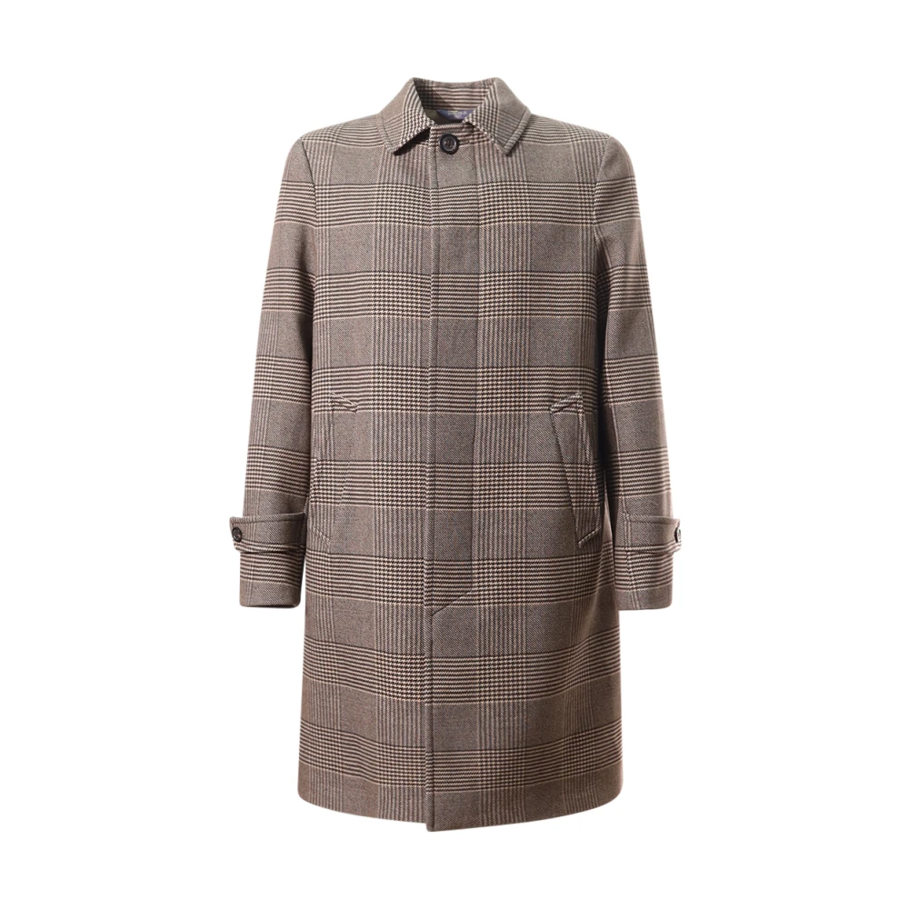 Circolo 1901 Donkerbruine Jas met Knoopsluiting Brown Heren