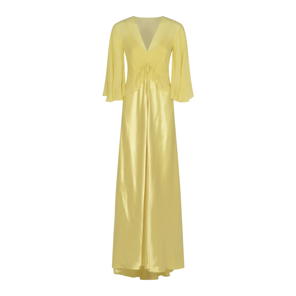 Alberta Ferretti Women's Yellow Dress Must Buy - Gowns - Xs - Dresses