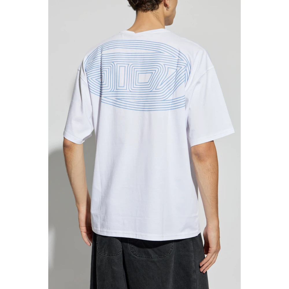 Diesel T-shirt T-Boxt-K18 White Heren