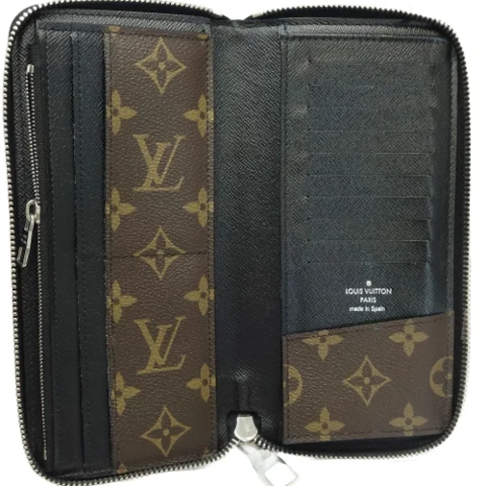 Louis Vuitton Vintage Pre-owned Leather wallets Brown Dames