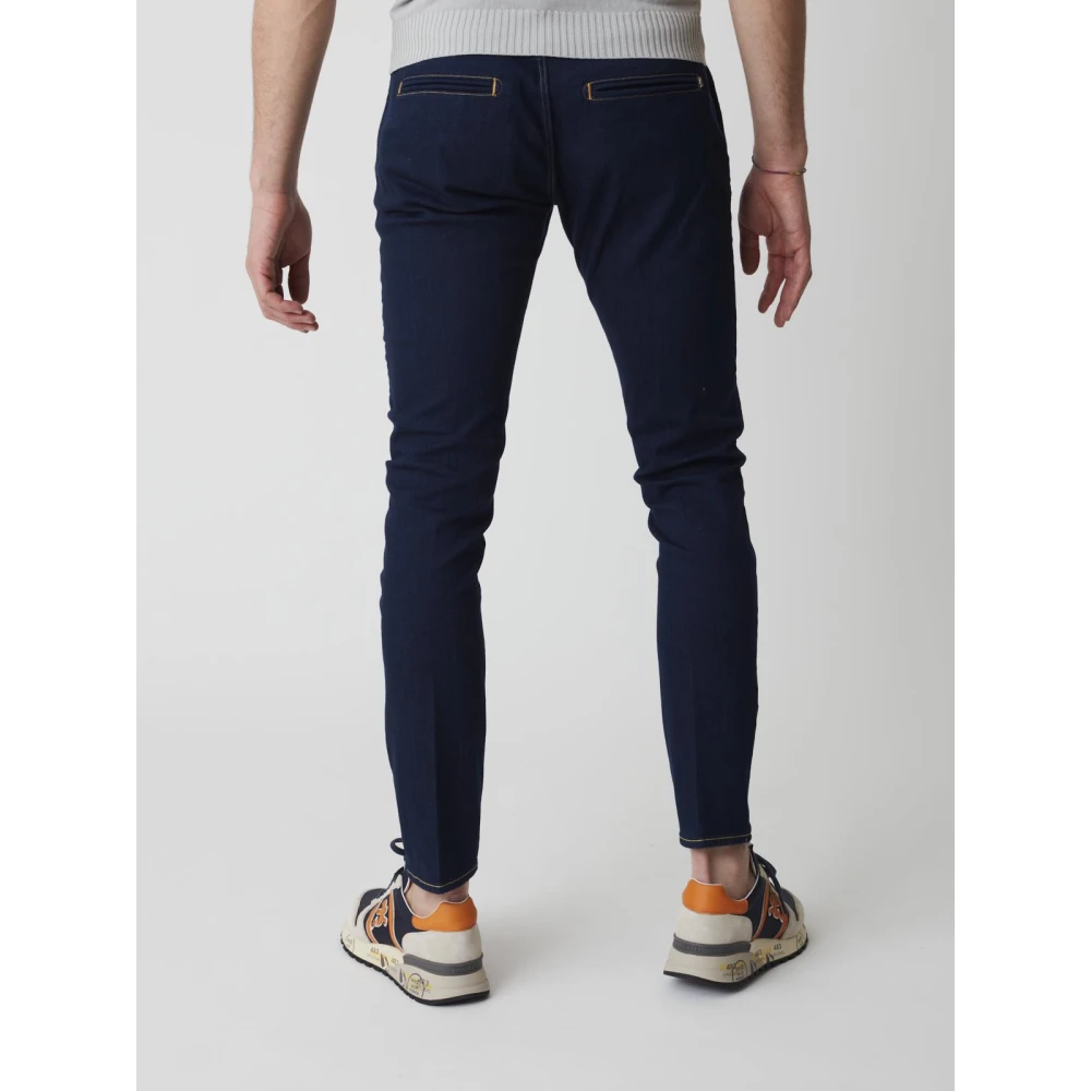 Dondup Moderne Skinny Jeans Blue Heren