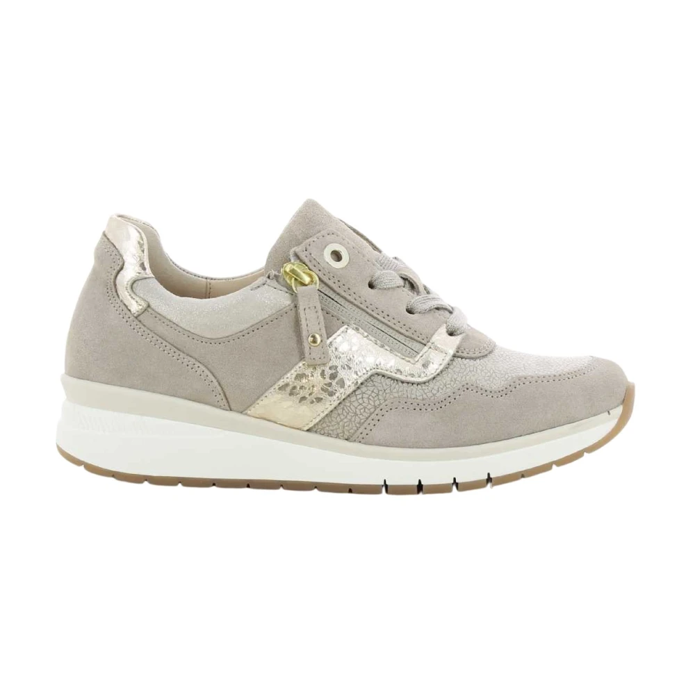 Gabor Taupe Damesschoenen Stijlvol Model Dames Schoenen Beige