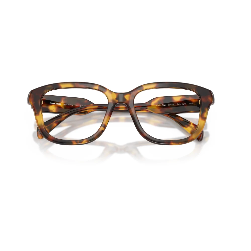 Miu Miu Unisex Brown Glasses, 53 Mm, Mu 02Zv Optical Frame