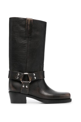 black-leather-ankle-boots-with-buckle-detail