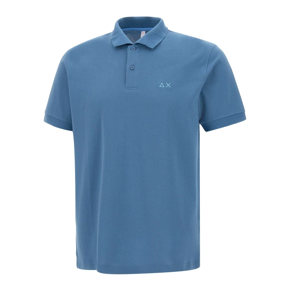 Sun68 Men's Blue Polo Basic - Polo Shirts - 3XL - Tops