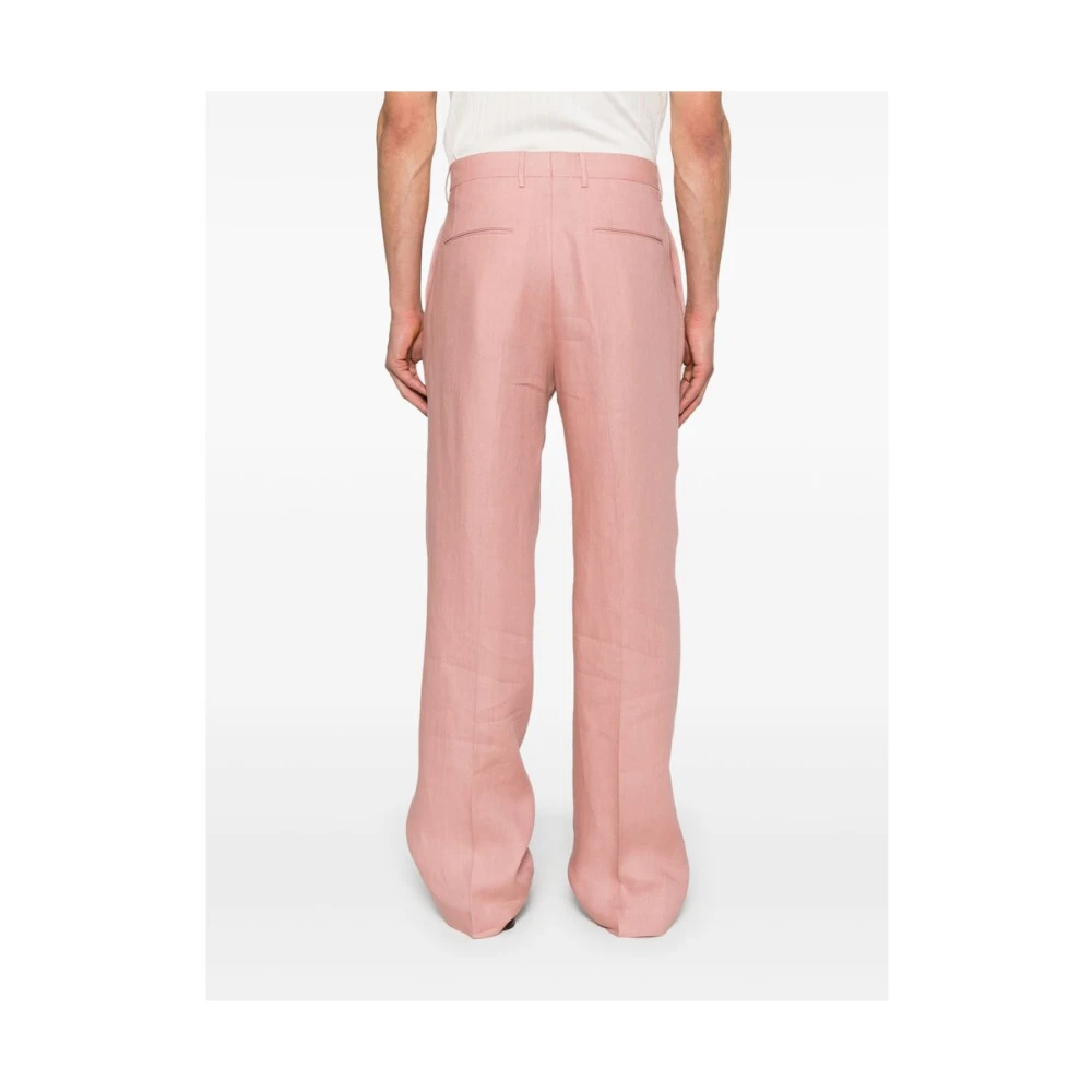 Tagliatore Broek Pink Heren