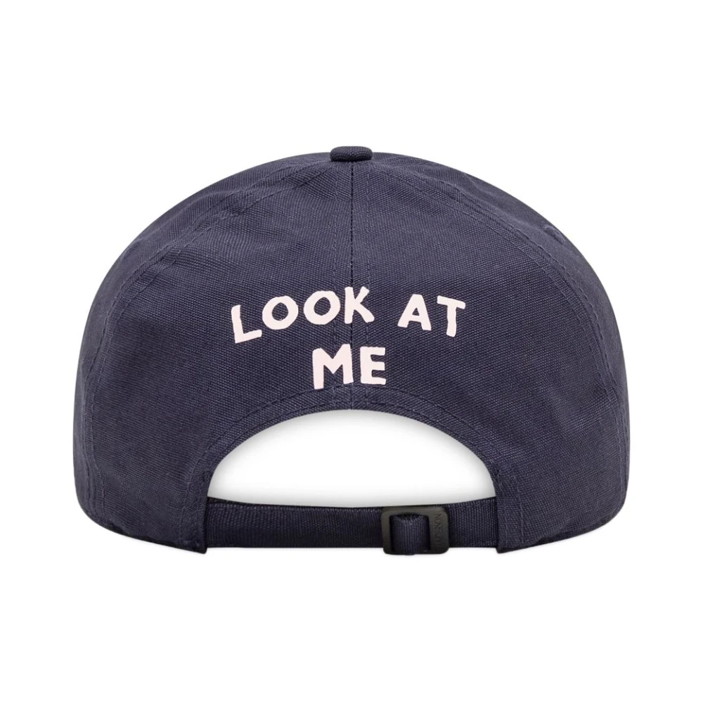 JW Anderson Navy Blauw Anker Logo Pet Blue Heren