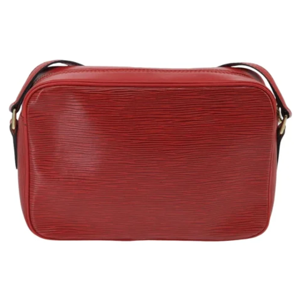 Louis Vuitton Vintage Pre-owned Leather shoulder-bags Red Dames