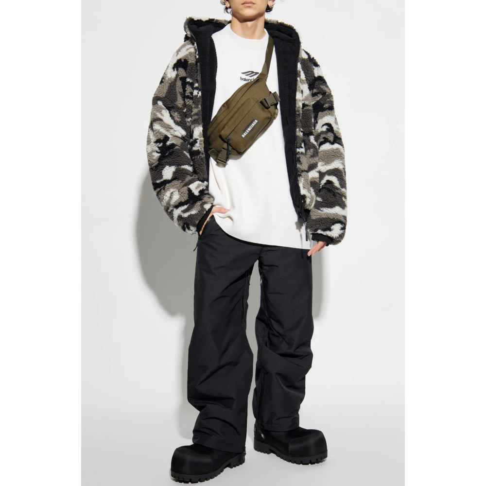 Balenciaga Wollen coltrui uit de Skiwear collectie White Heren