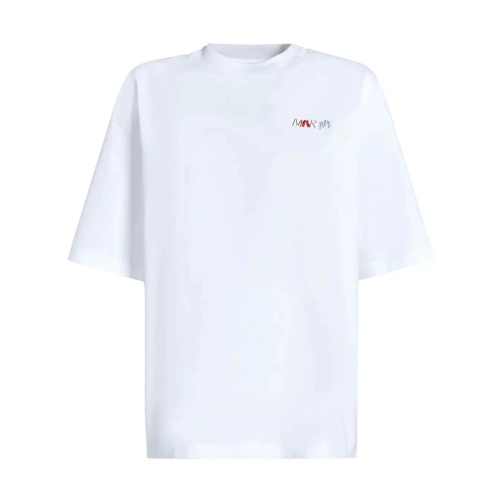 Marni Snygga T-shirts för kvinnor White, Dam