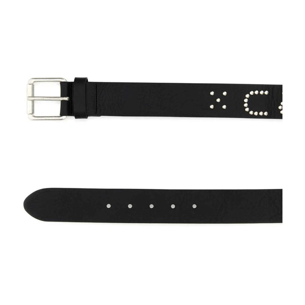 Carhartt WIP Studded Echt leren riem Black Heren