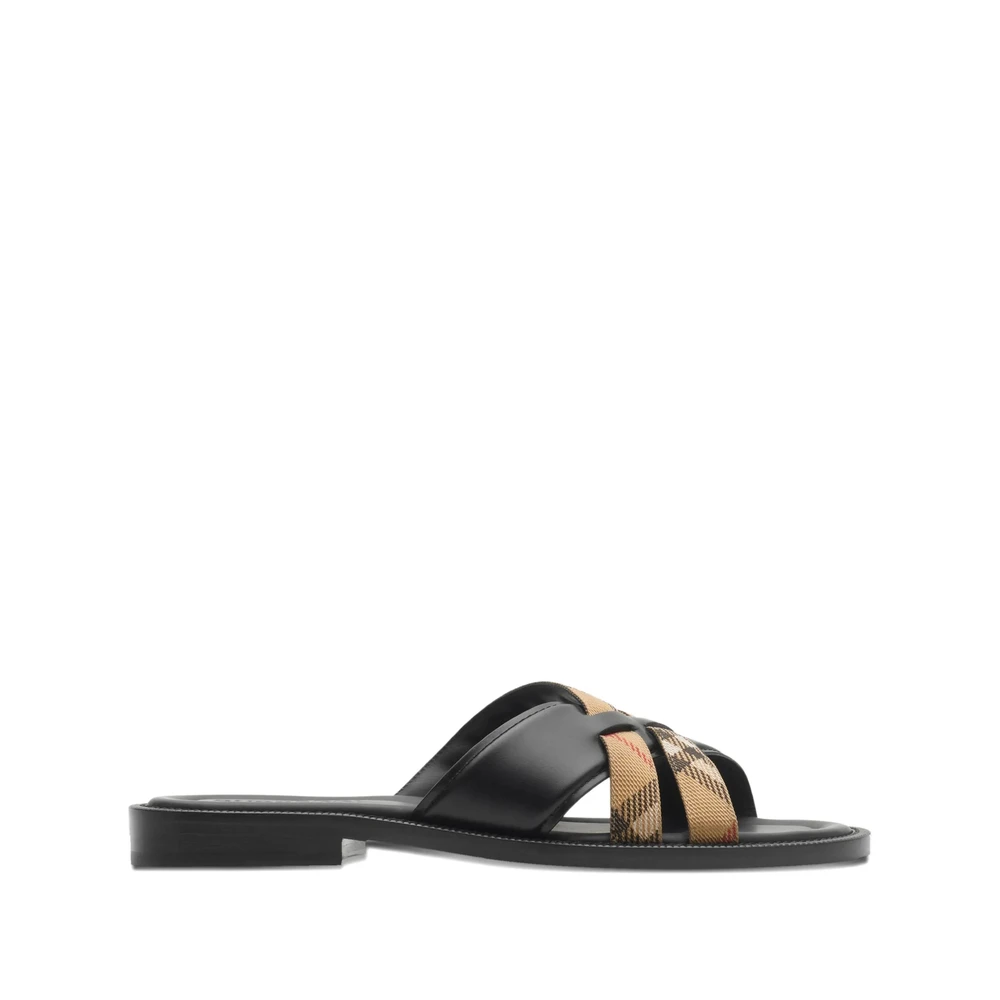 Burberry Men's Black Drift Sandals