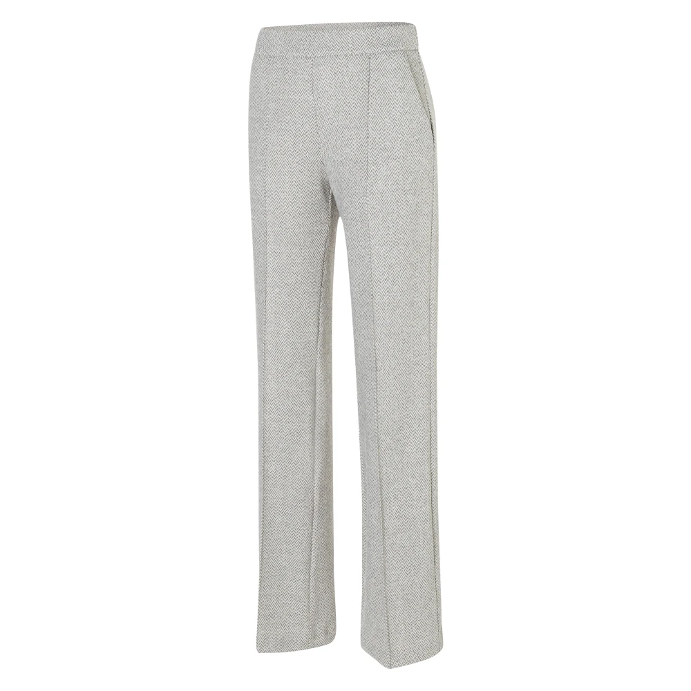 MAC Slimme Premium Jersey Broek Gray Dames