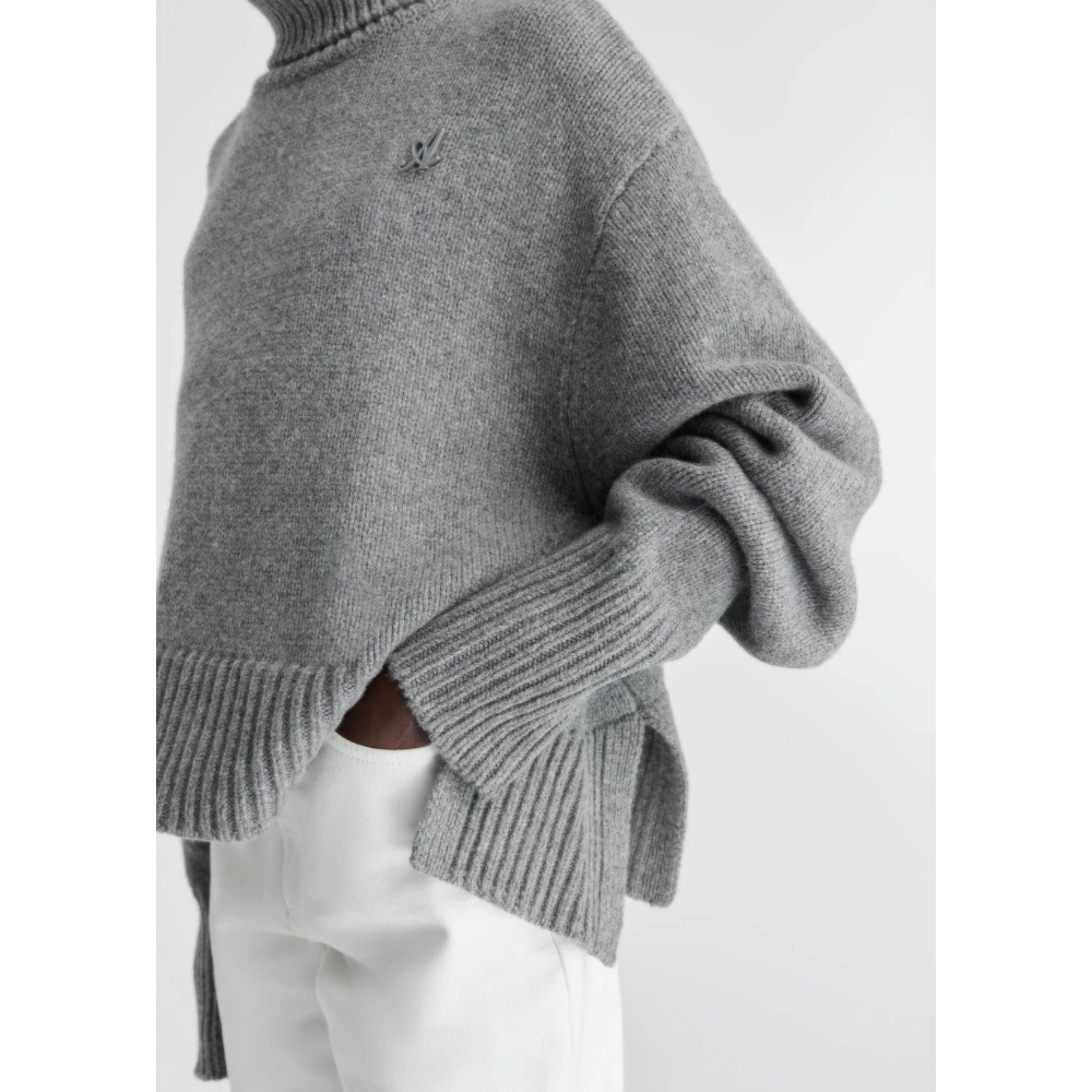 Axel Arigato Remain Cropped Trui Gray Dames