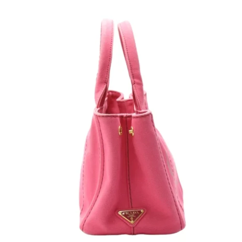 Prada Vintage Pre-owned Fabric prada-bags Pink Dames
