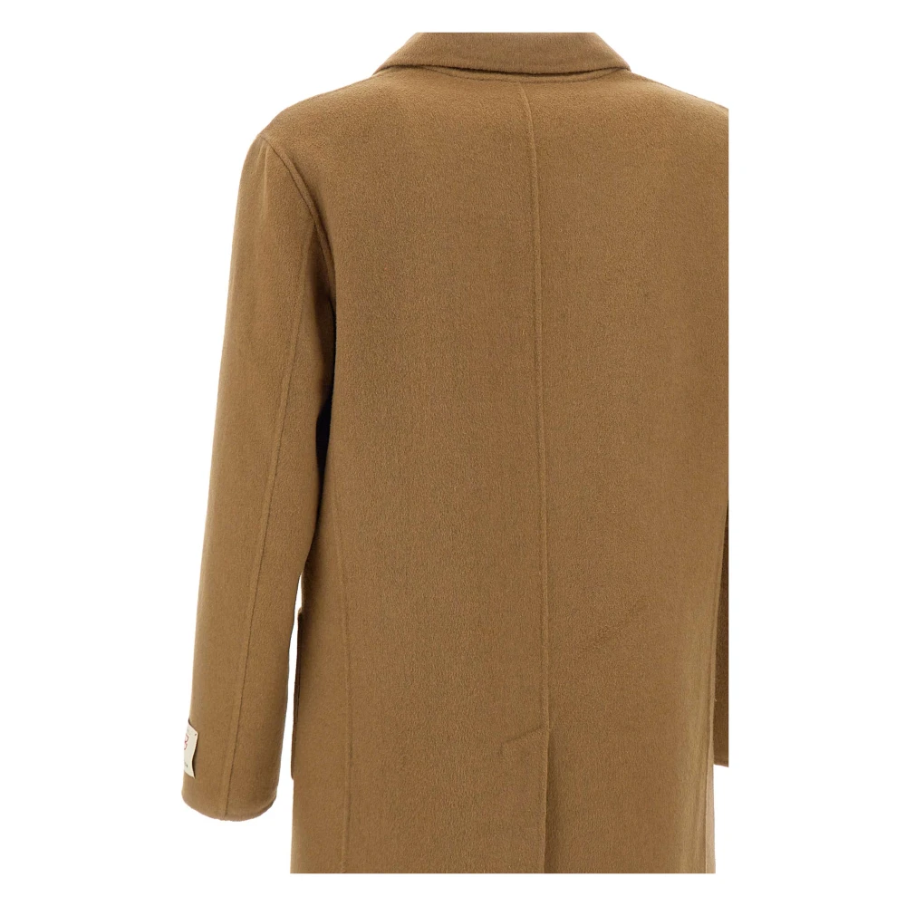 BOB Heren Kamelenwollen Jas Beige Heren