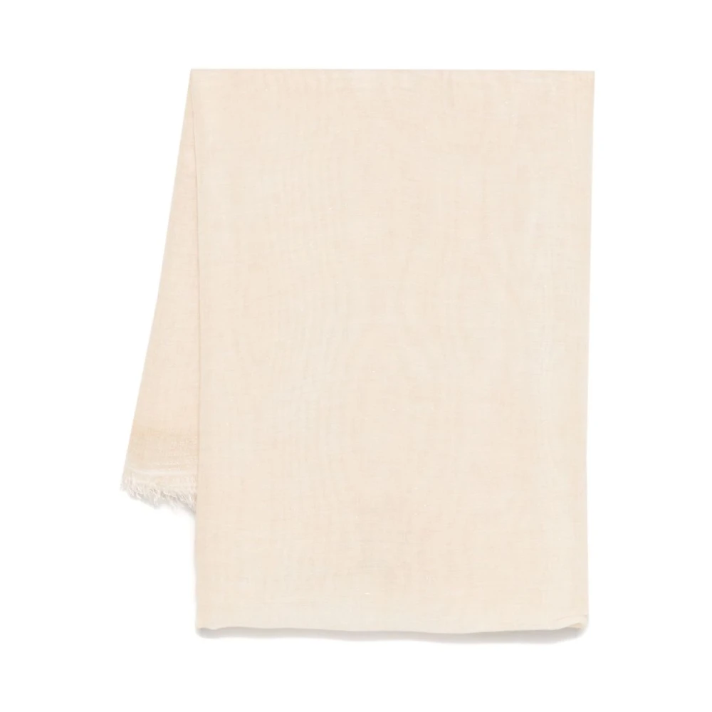 Faliero Sarti Stijlvolle Beige Sjaal Accessoires Beige Dames