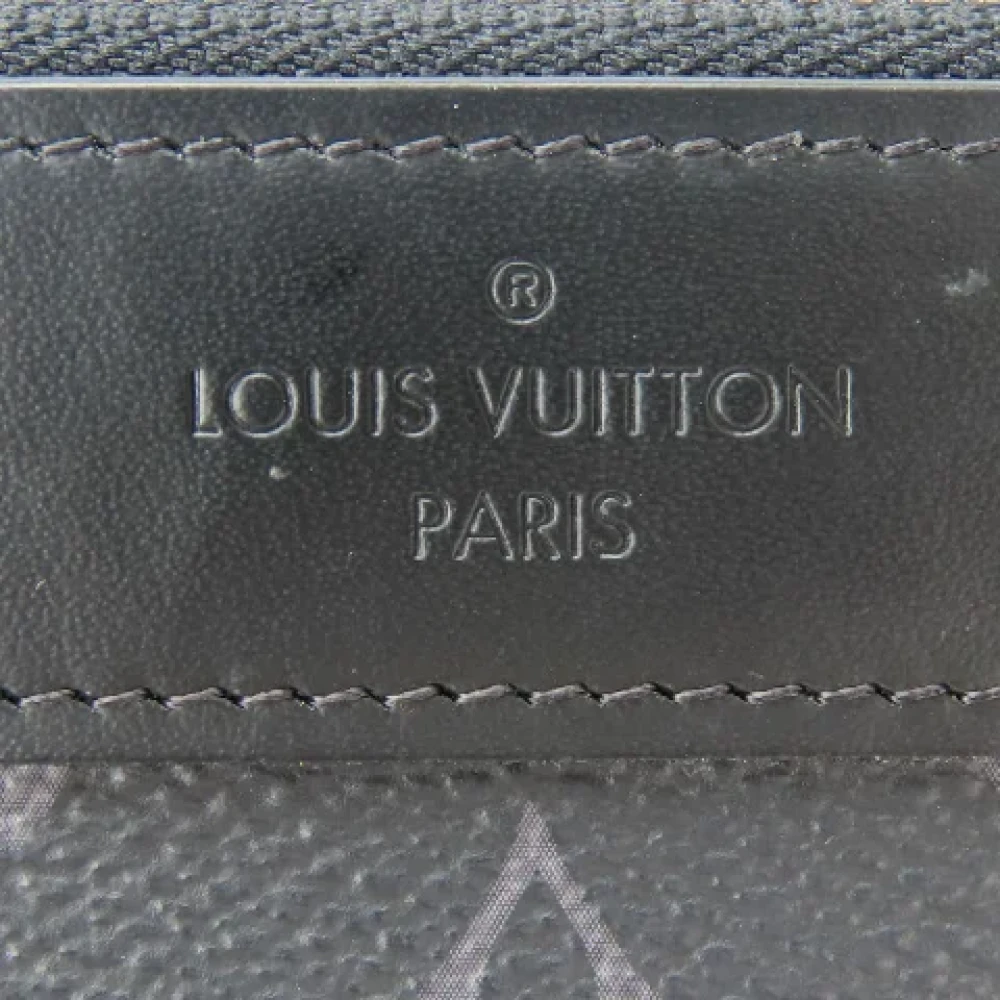 Louis Vuitton Vintage Pre-owned Canvas clutches Black Dames