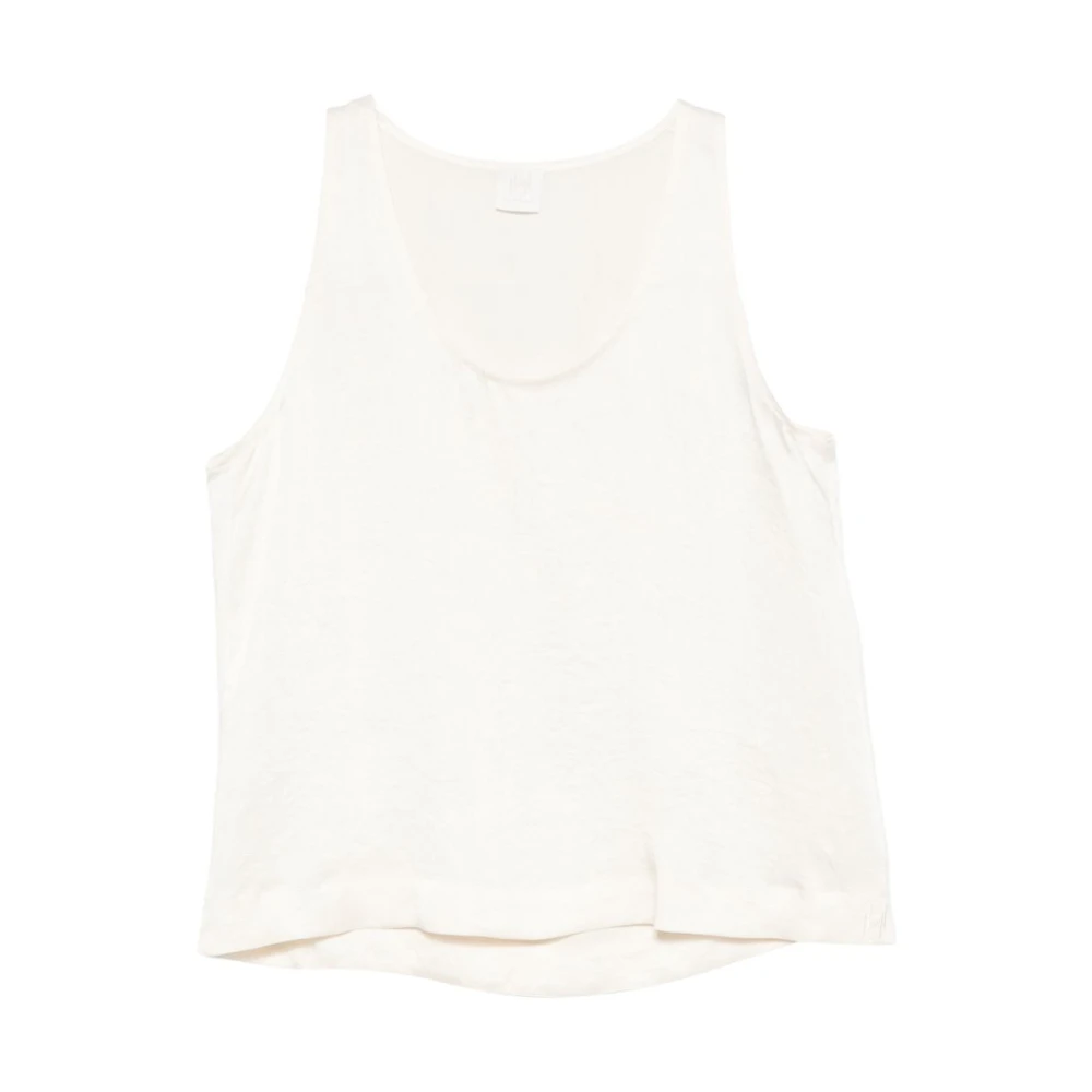 Marella Kvinno Vit Toppar Dam, Xs, Sleeveless Top