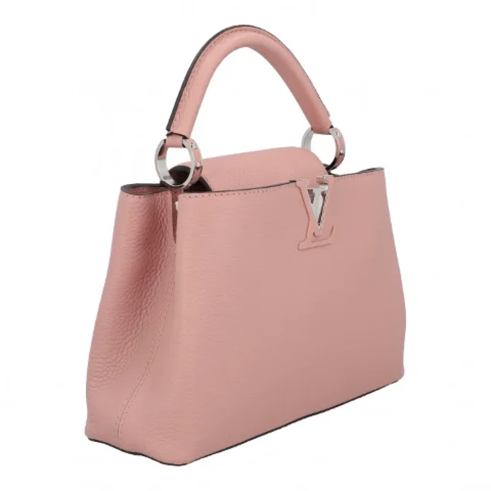 Louis Vuitton Vintage Pre-owned Leather handbags Pink Dames