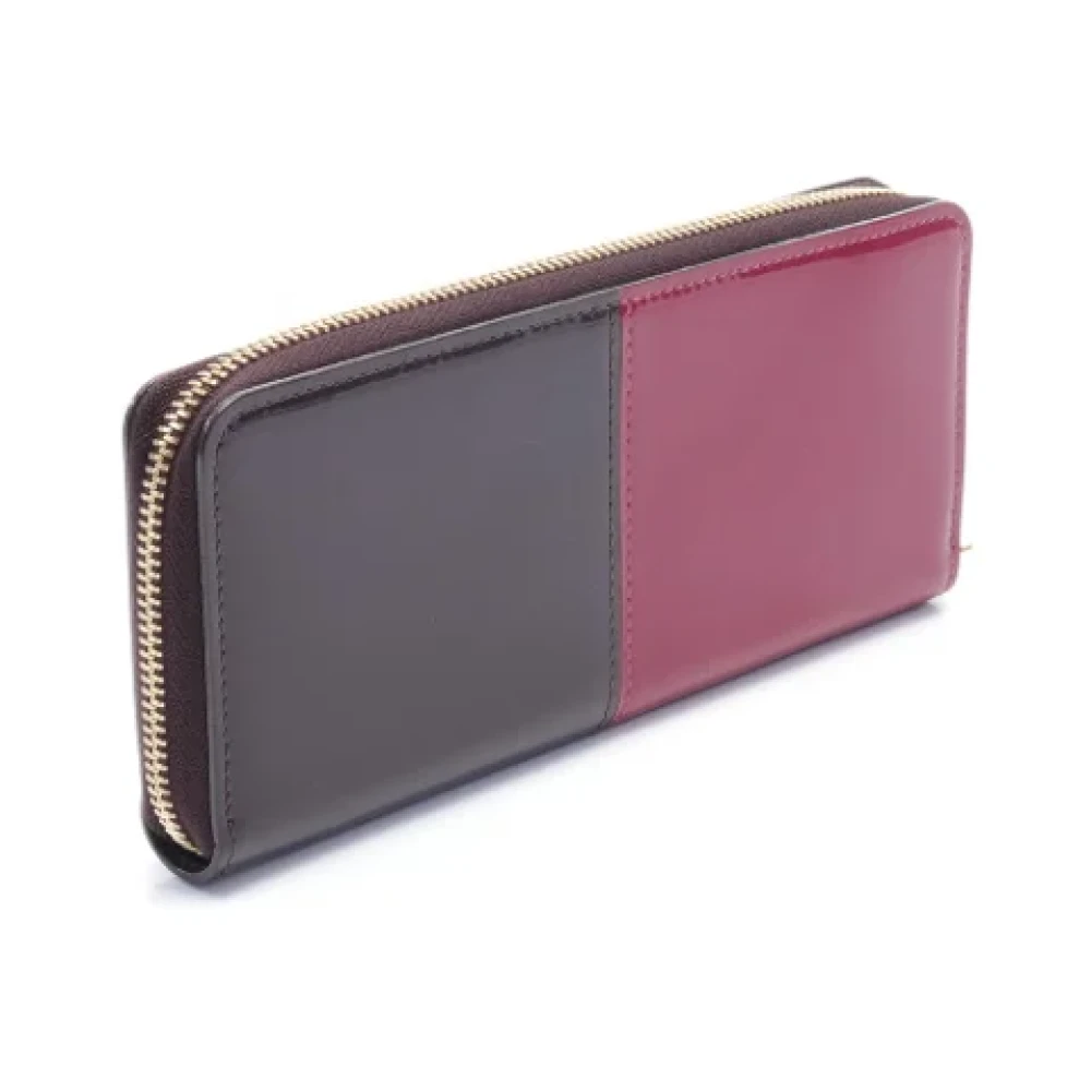 Louis Vuitton Vintage Pre-owned Leather wallets Red Dames
