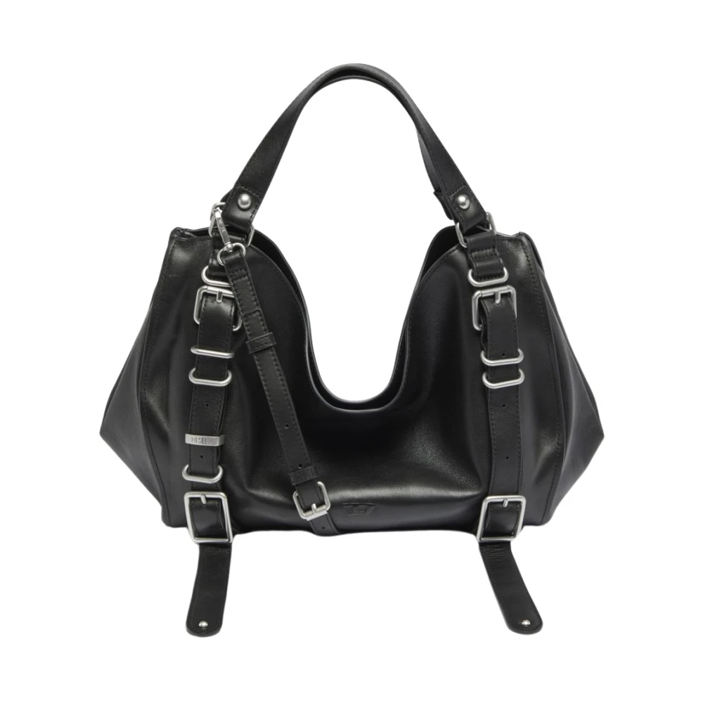 Diesel 1Dr Medium Bag - Female - Shoulder Bags - Black - One Size - Bags