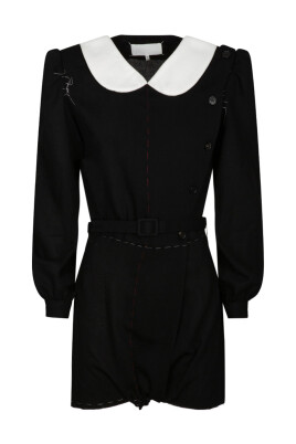 black-raw-cut-minidress