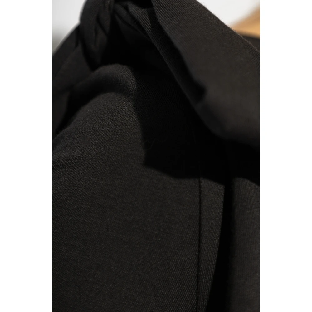 Blumarine Top met strik Black Dames