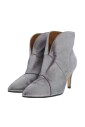 bottines-argentees