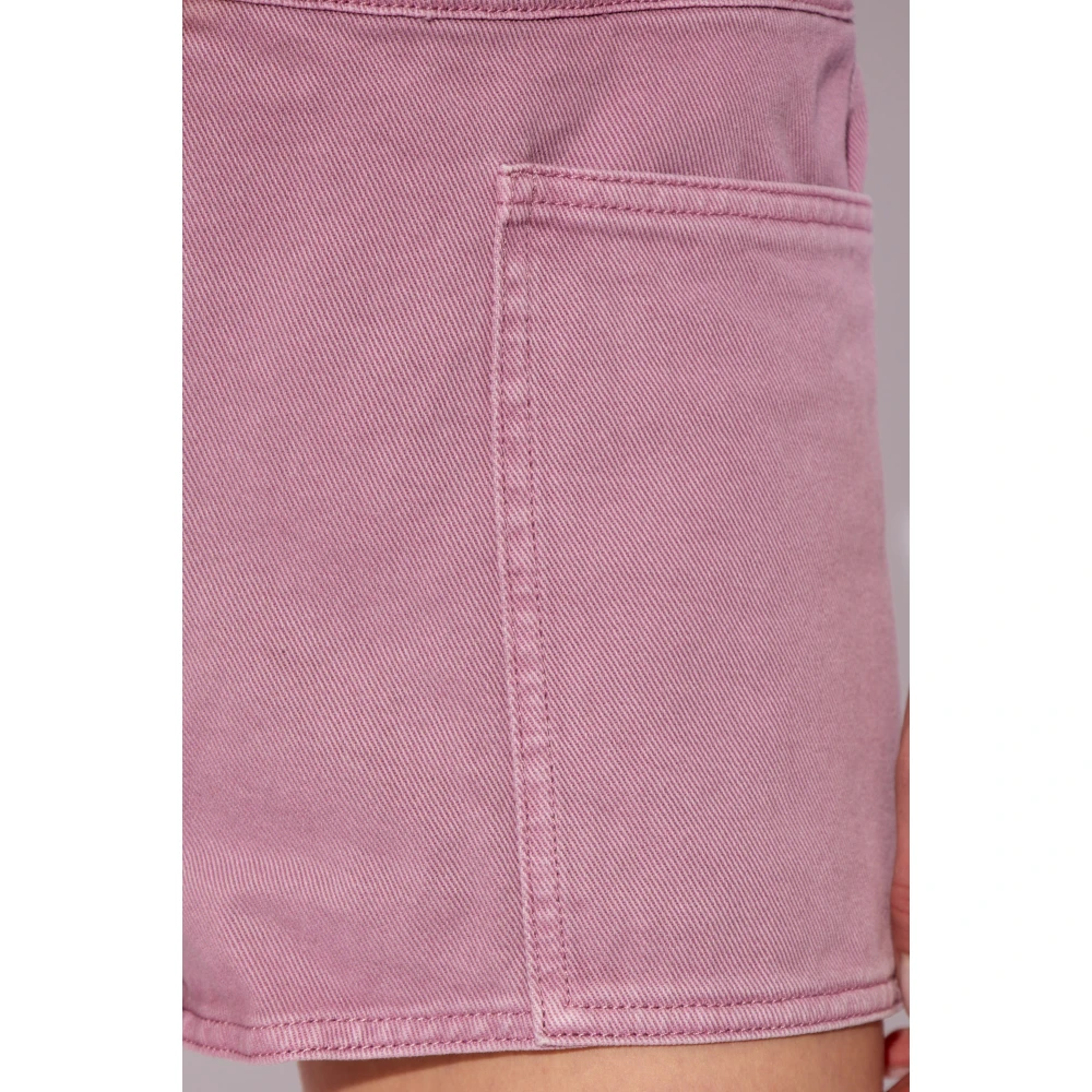 Max Mara Alibi katoenen shorts Purple Dames