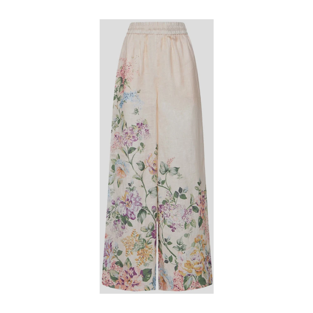 Zimmermann Linnen Broek Halliday Stijl Multicolor Dames